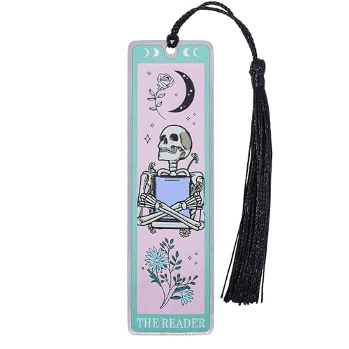 Tarot Card Skeleton Reader Bookmarks