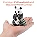 iBaseToy Zoo Animals Toy Jungle Animals, Toddlers Wild Animal Figures Set, Free Standing Realistic Animal Toys for Kids, Perfect for Birthday Party Favors, Classroom Rewards and Easter Gift