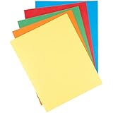 AmazonBasics Twin Pocket Folders with Fasteners, 25-Pack