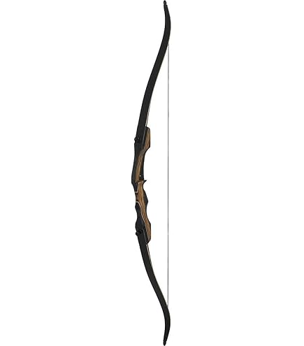 PSE Razorback Takedown Recurve Bow | Walnut & Maple Traditional Bow For Recreational Target Shooting