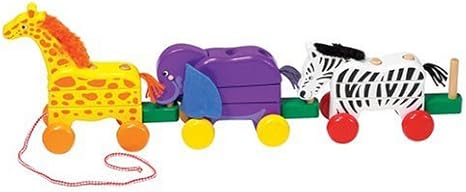 melissa and doug pull along zoo animals