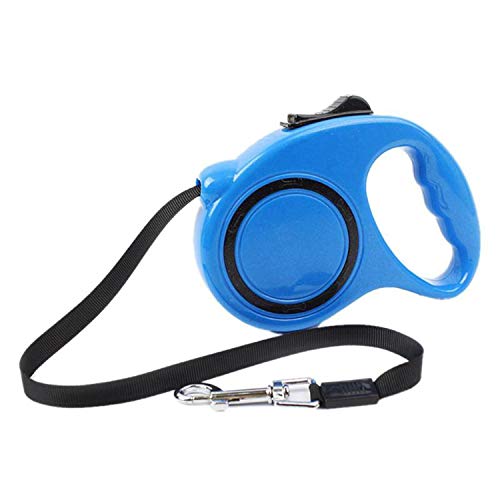 PETFDH 3M/5M Retractable Dog Leash Automatic Flexible Dog Puppy Cat Traction Rope Leash Adjustable Small Medium Dogs Cat Pet Products Navy Blue S
