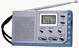 Kaito KA208 Super Mini Size AM/FM Radio with LCD Digital Display for Fine Tuning