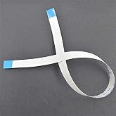 NSLikey 1Pcs 7Pin 250mm Power On Off Switch Reset Flex Ribbon Cable for PS2 30000 3000x 300xx 3W Replacement