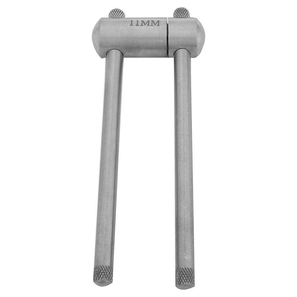 Alomejor Cue Tip Press Stainless Steel Billiards Pool Cue Tip Press Shape Tool for Snooker Maintenance Accessories(11mm)