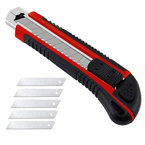 Utility Knife Retractable Box Cutter Utility Knife for Cartons