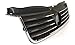 Evan-Fischer Grille Assembly Compatible with 2001-2005 Volkswagen Passat Black Shell and Insert with Chrome Molding 2.8/4.0L Eng.