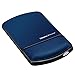 Fellowes Gel Wrist Support and Mouse Pad with Microban Protection, Sapphire (9175401)