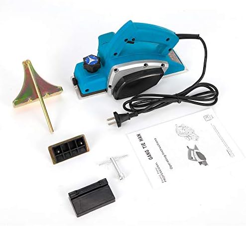 Heavy Duty 82mm Electric Wood Planer Powerful 11000RPM 800W DIY Planer 220V Planing Depth: 1mm