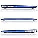 Kuzy - AIR 13-inch BLUE Rubberized Hard Case Cover SeeThru for Apple MacBook Air 13.3-inch (A1369 and A1466) Aluminum Unibody