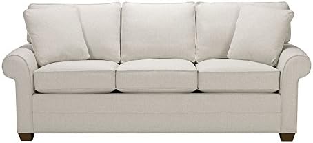 Ethan Allen Bennett Roll-Arm Sofa, 86" Sofa, Hailey Ivory