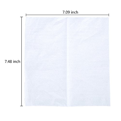 Mr.Ho Soft White Facial Tissue for Mr.Ho Car Tissue Holder,Pack of 8, 60 Ct Each, 2-Ply Thickness