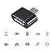 ELEGIANT Micro USB Male to USB 2.0 Female Adapter OTG Converter For Android Tablet Phone Black