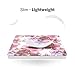 MoKo Case for All-New Kindle Oasis (9th Generation, 2017 Release) - Premium Ultra Lightweight Shell Cover with Auto Wake / Sleep for Amazon Kindle Oasis E-reader Case, Floral Purple