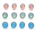 12-Set Refrigerator Magnets Fridge Magnets Office Magnets Kitchen Magnets Whiteboard Magnet Glass Magnets Small Cute Fun Decoration (Frost Glass)