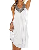 PAKULA Women's Sexy Summer Boho Long Beach Evening Party Dresses Sundress