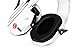Lucid Audio AMPED Sound Amplifying Hearing Headphones - White/Gray On-The-Ear (Hearing protection, headphones, hearing enhancement, hearing amplifier, sound reduction, tv enhancement, noise reduction)
