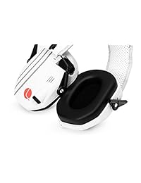 Lucid Amped Amplificador de sonido de audio Auriculares de diadema Blanco Gris