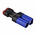 OliYin 3pcs Male EC5 to Female T-Plug Losi Connector Adapter Brushless Lipo Charger(Pack of 3)