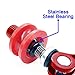 SABLUE Bicycle Bike Chain Keeper Holder Dummy Sleeping Hub Tool (02 Red)