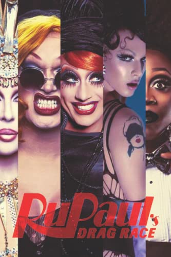 Rupaul's Drag Race Notebook: Cute College Wide Ruled Journal Notebook for School Students, Teen Boys and Girls, Kids, Women for Creative Writing ... (Rupaul's Drag Race Composition Notebooks)