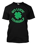 Tcombo Good Luck Yourself - Green Shamrock - ST Patricks Day Men's T-Shirt