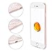 iPhone 7 Case, FiveBox 3-Pack Ultra Thin [Shockproof] Silicone TPU Gel Clear Case, Henna White Floral Paisley Flower Mandala Flowers Pattern Hard Back Protective Bumper Case for iPhone 7 (2016)