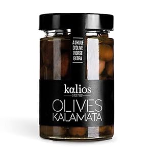 Kalios Kalamata Olijven in Extra Maagdelijke Olijfolie – 310 gr
