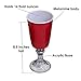 Red Cup 16-Ounce Stemmed Wine Glass - 4-Pack