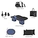Car Inflatable Mattress Car Bed Mobile Cushion Camping Air Bed with Motor Pump, Two Pillows for Travel and Sleep Rest, Black