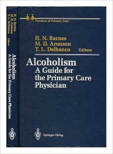 Alcoholism A Guide For The Primary Care Physician Henrietta N