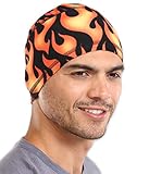 Tough Headwear Sweat Wicking Helmet Liner/Cooling Skull Cap for Men - Helmet & Hard Hat Liner Accessory - UPF 50 Sun Protection