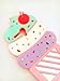 Cute 3D Cherry Ice Cream Silicone Soft Case Bumper Back Cover For Alcatel One Touch Fierce XL 5054