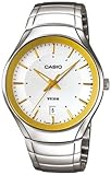 Casio Men's Core MTP1325D-7A2V Silver Stainless-Steel Quartz Watch with Silver Dial