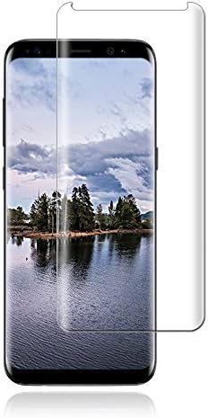 Galaxy S8 Plus Screen Protector, XKAUDIE [HD - Clear][Case Friendly][Anti-Fingerprint] Premium Tempered Glass Screen Protector for Samsung Galaxy S8Plus (Clear).