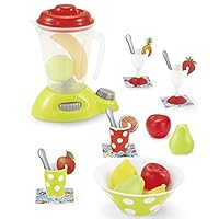 Genius Art Blender Toy - Play Kitchen Accesories - Pretend Food Set with Appliances for Pretend Play Cooking - New 2018 Edition