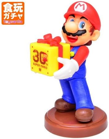 Amazon チョコエッグ スーパーマリオ 30th 13 マリオ プレゼント 赤 単品 通販