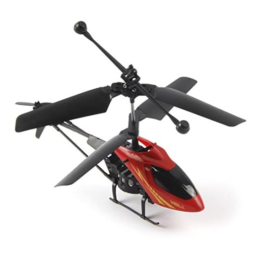 bestpriceam RC Quadcopter, RC 901 2CH Mini Helicopter Radio Remote Control Aircraft Micro 2 Channel Red - Image 4