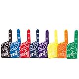 U.S. Toy KD24-10 Foam Number 1 Hands, Green
