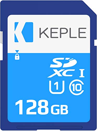 128GB SD Card Class 10 High Speed Memory Card Compatible with Canon Powershot SX60, SX610 HS, SX710 HS, SX530 HS, SX410 is, G7, G7 X, SX720, SX540, SX420 / ELPH 360, 180 Camera | UHS-1 U1 SDXC 128 GB