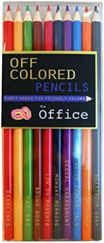 THE OFFICE, Off Colored Pencils - Funky Names For Friendly Colors