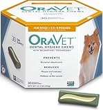 OraVet Dental Hygiene Chews Up To 10 lbs 30 ct
