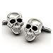Mens Skull Cufflinks EVBEA Cool Stylish Unique Pirate Skeleton Cross Cufflinks Set(CL2)