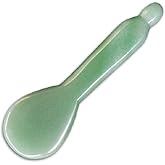 TOP SEWING Jade Gua Sha Massage Tools Facial Tool Natural Green Gua Sha Anti Aging Facial Skin SPA for Rejuvenate Skin Anti-Wrinkle Anti Aging