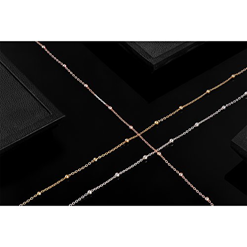 CROISSANT Beaded Glasses Chain Reading Glasses Sunglasses Chain Glasses Retainer Strap For Womens,Safety Glasses Eyeglasses Neck Cord String Lanyard Strap【Exquisite Gift Packaging】