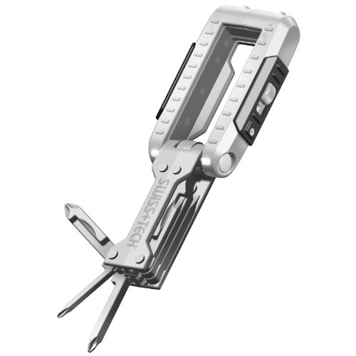 Click Here to See More Images Swiss+Tech TFBXCR-PS Transformer Xi 12-in-1 Screwdriver Set with Work Light