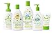 Babyganics Moisturizing Therapy Cream Wash, 8oz, 2 pack, Packaging May Vary