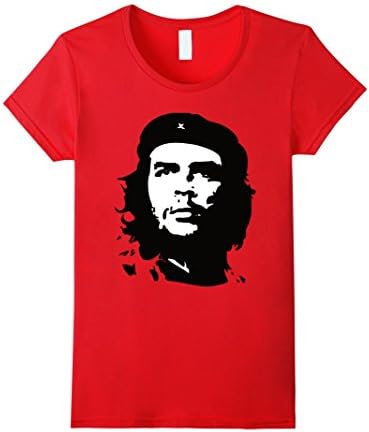 Womens Che Guevara T Shirt Medium Red