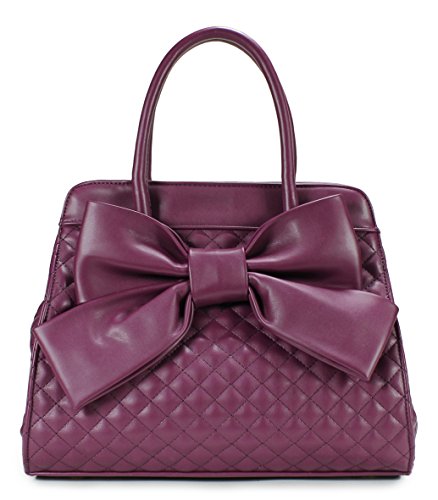 Scarleton Quilted Satchel H104816N - Purple