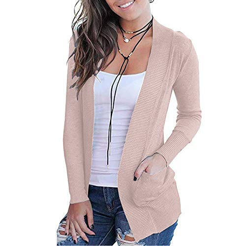 VOIANLIMO Women's Open Front Casual - tiendamia.com